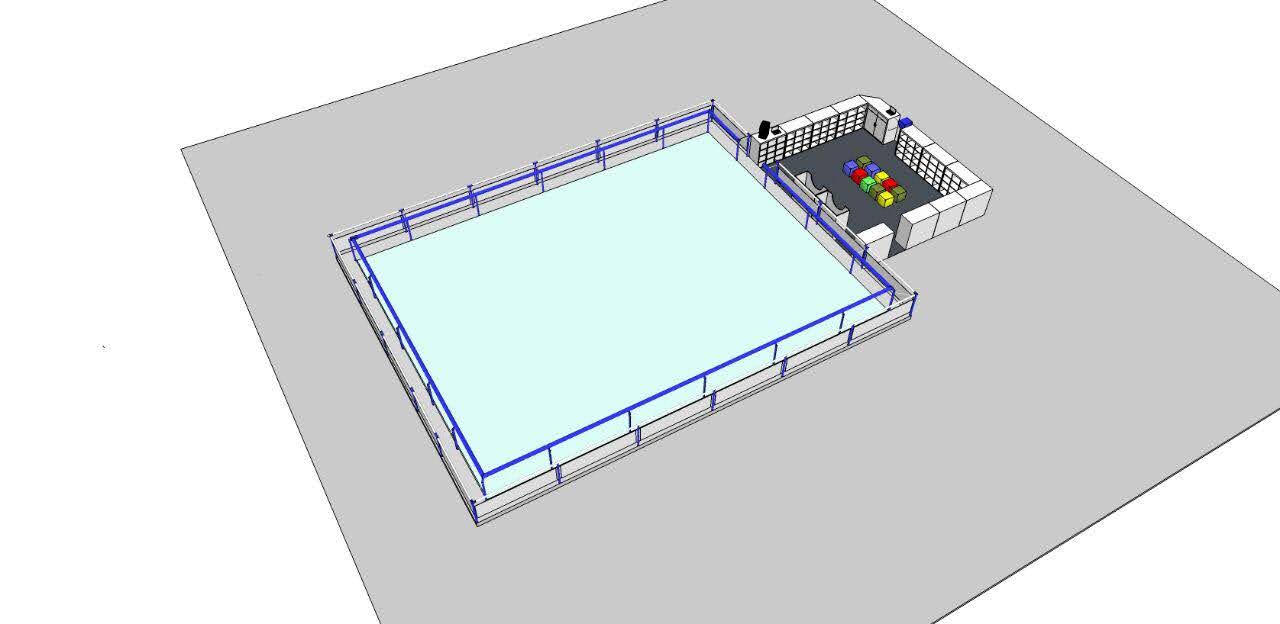 Modelo 3D de Pista