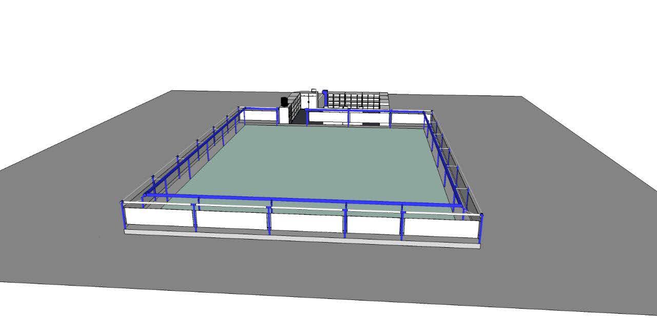 Modelo 3D de Pista